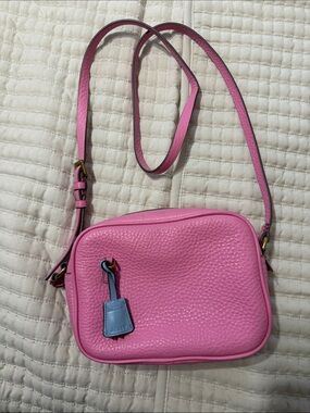 J Crew leather crossbody bag